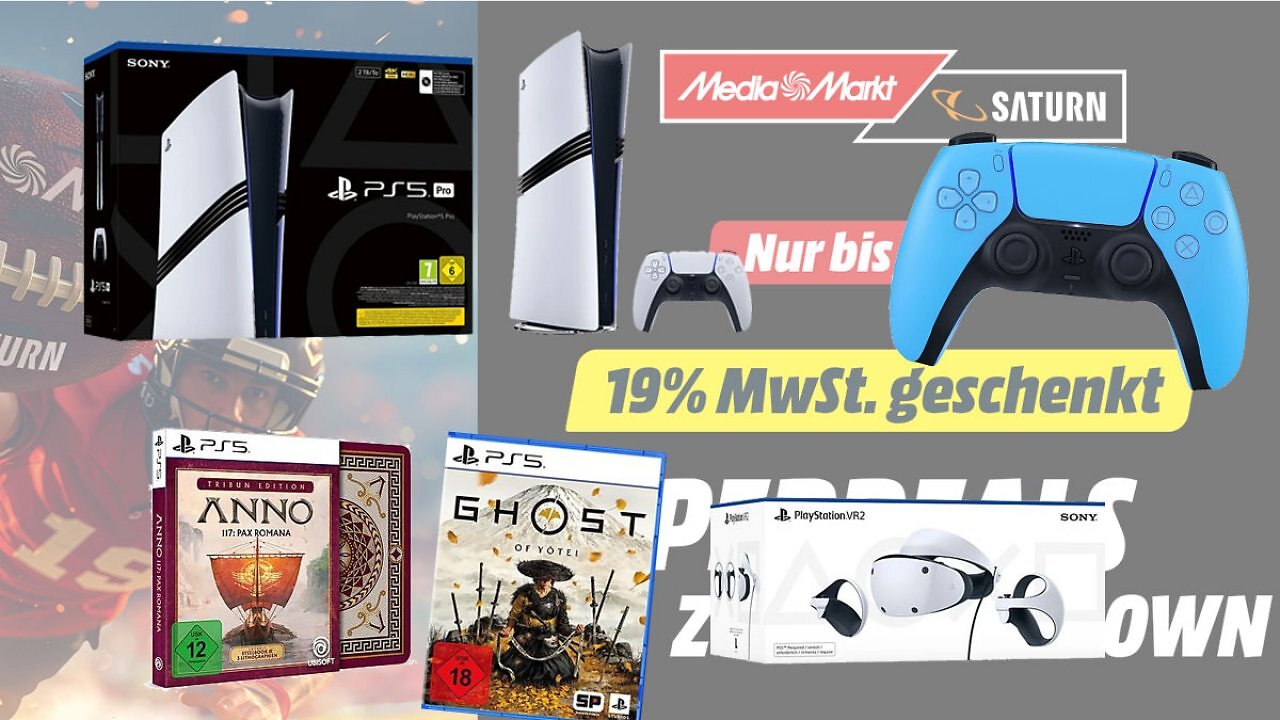 Zum letzten Mal vor GTA 6-Release? Playstation 5 Pro trotz Speicherkrise zum Nettopreis - auch PS5-Games günstiger