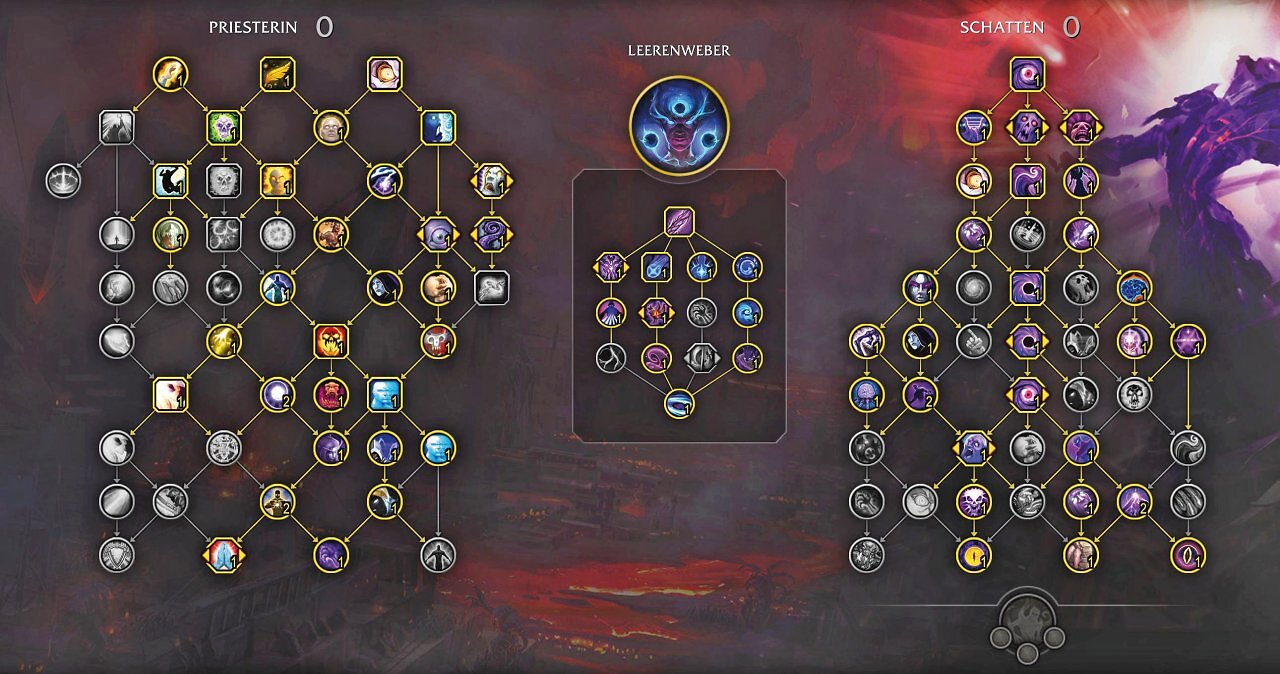 [25/02/2026] Diese Talentverteilung nutzt ihr ausschließlich während der Levelphase. Wie ihr seht, haben wir auf die meisten Gruppen-Skills verzichtet.