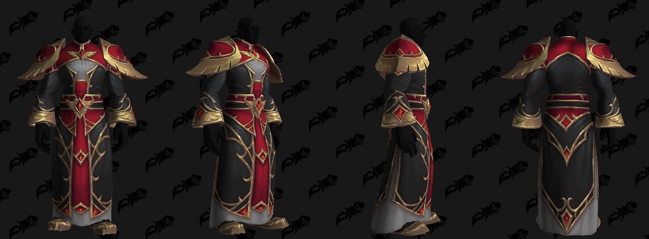 [20/02/2026] WoW: Silbermond-Fraktion:&nbsp;Ensemble: Eleganter Ornat des Blutritters&nbsp;
