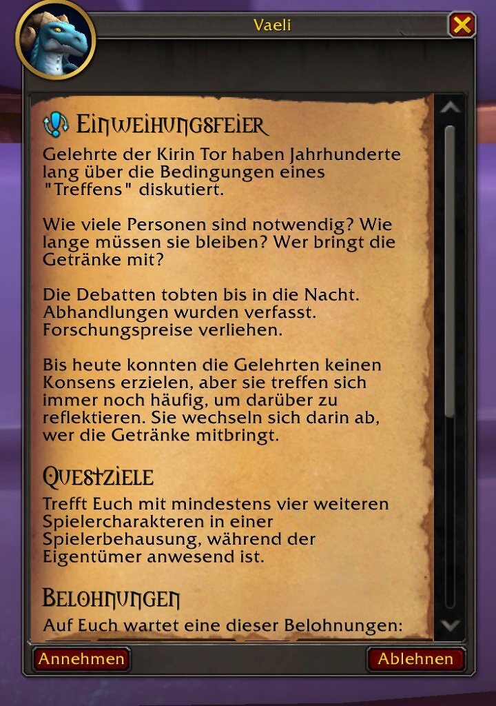 [16/02/2026] WoW: Player Power per Housing - Blizzard bricht goldene Regel (3)