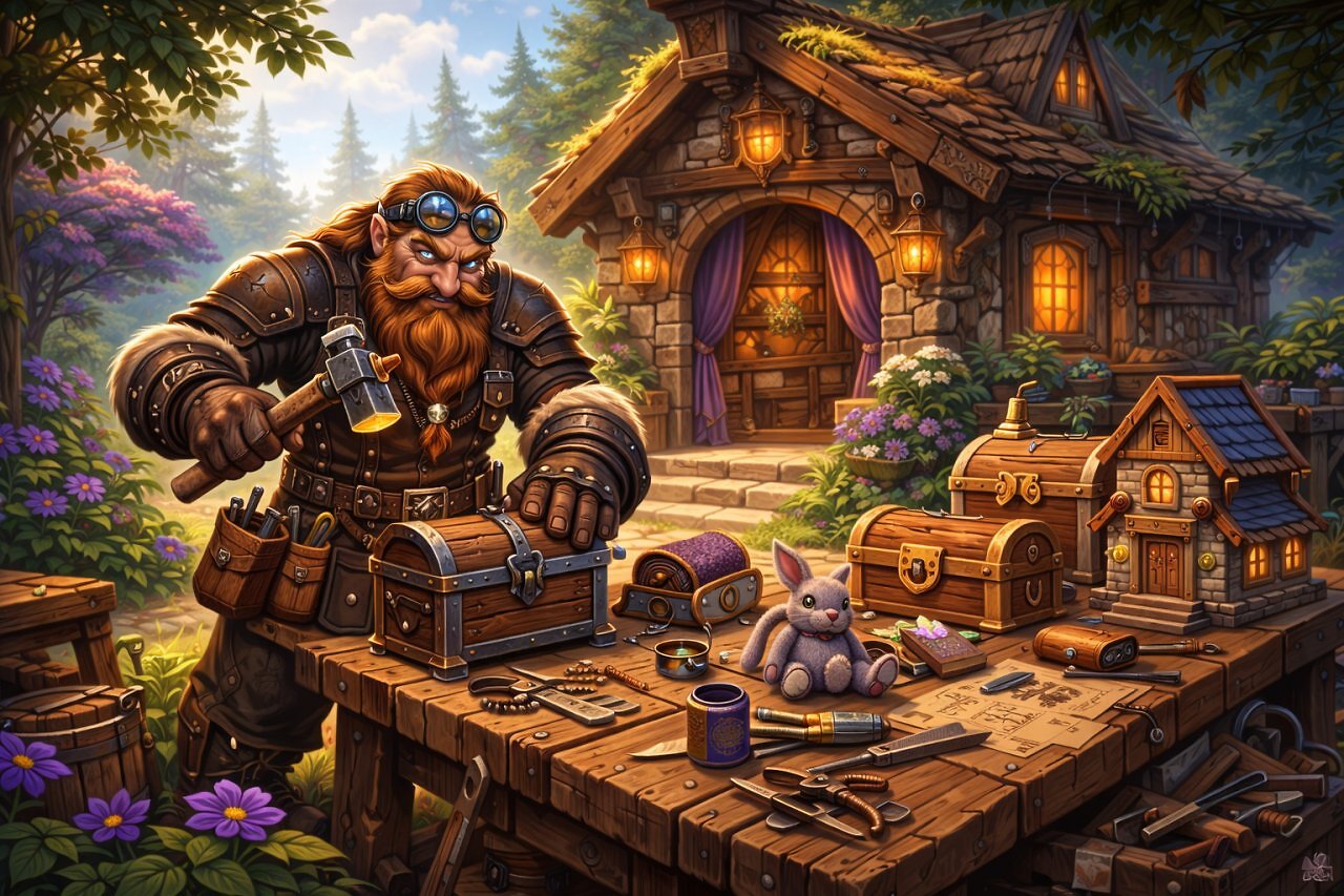 [11/02/2026] WoW: Housing und Handwerk - alle Items, die ihr euch herstellen könnt (1)