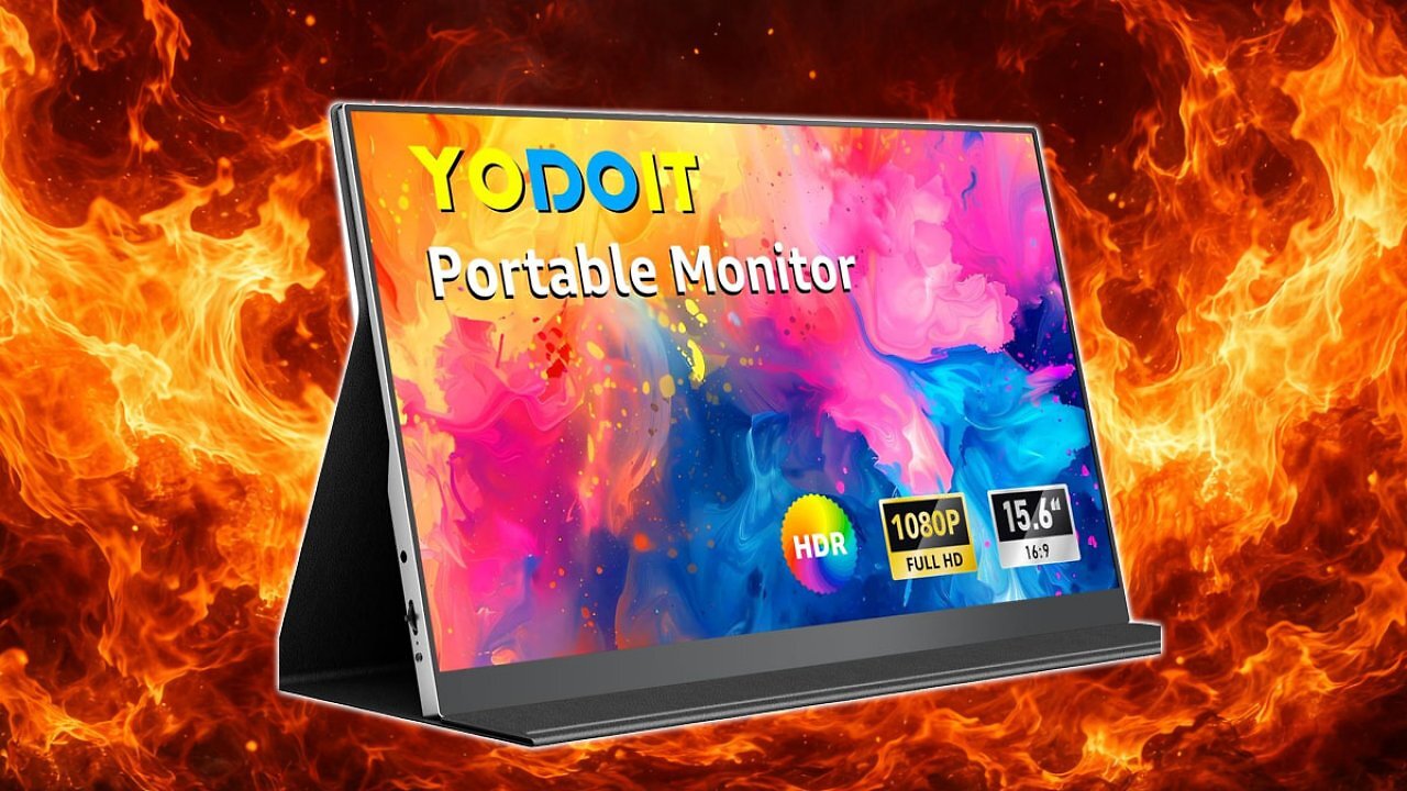 [23/02/2026] Amazon verheizt mobilen Monitor für unter 70 Euro: IPS, USB-C, 0,51 cm, 740 Gramm (1)