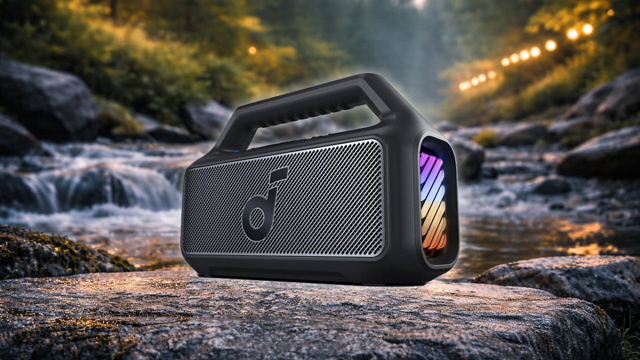 [10/02/2026] soundcore by Anker, Boom 2 Outdoor-Lautsprecher, 80W, Subwoofer, BassUp 2.0, 24h Akku, IPX7 Wasserdicht & Schwimmt, LED-Licht, USB-C, EQ, BT 5.3, Mobiler Bluetooth-Speaker, Camping, Strand, Garten Amazon Angebot