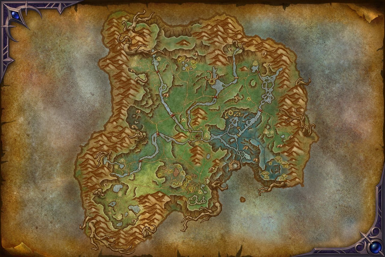 [20/02/2026] Die Karte von Harandar in WoW: Midnight.