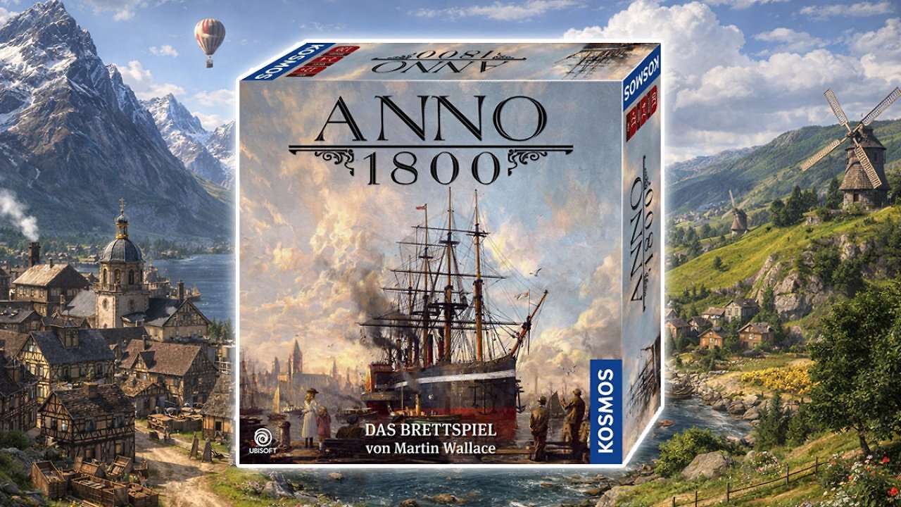 [20/03/2026] Nicht mehr lange: Anno 1800 als Brettspiel zum besten Preis seit dem Black Friday