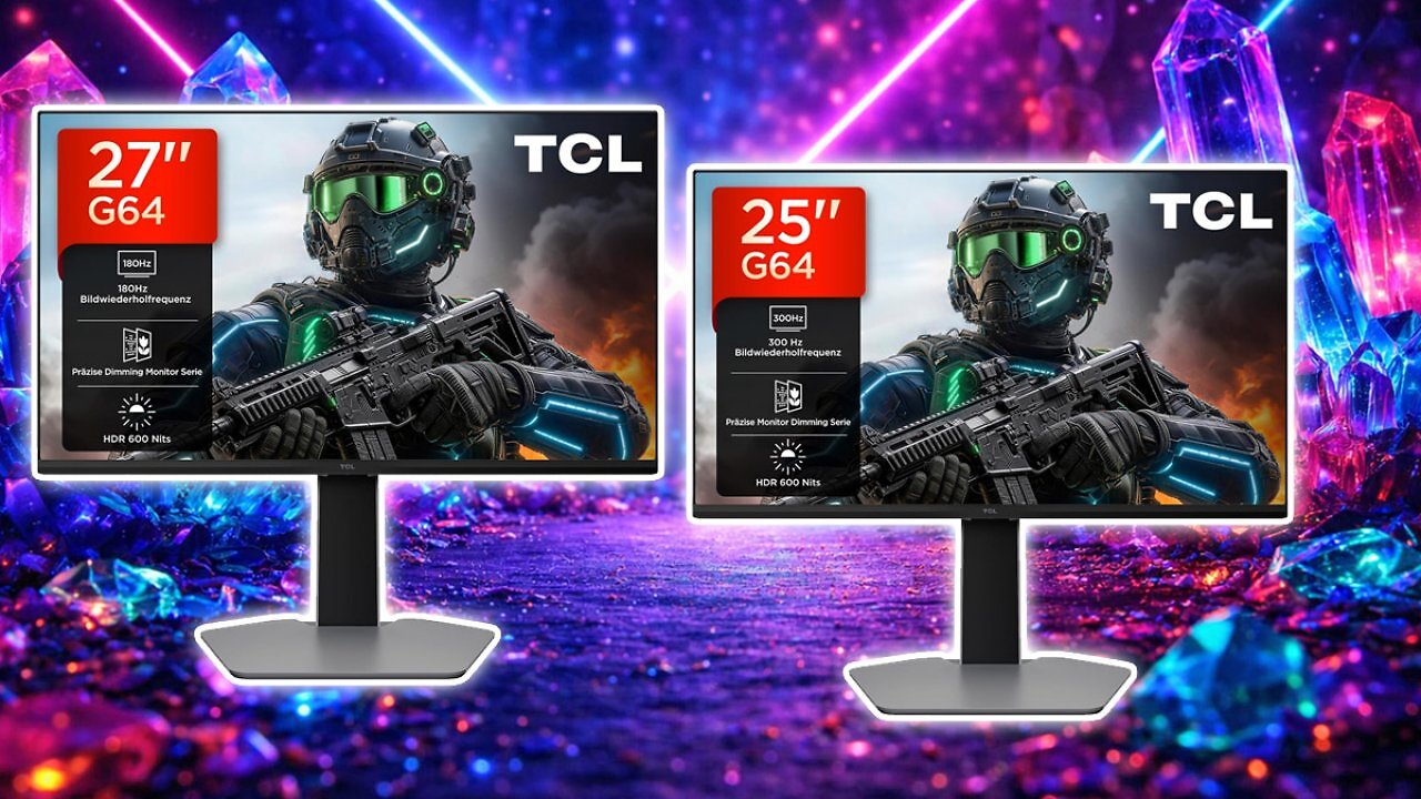 [30/03/2026] TV-Größe greift bei Gaming-Monitoren an: Tiefstpreise für TCL-Displays mit WQHD & Full HD