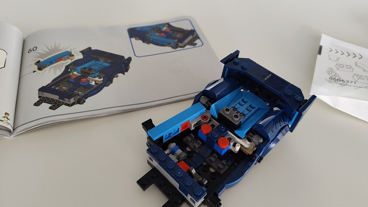 Der Lego Bugatti 77253
