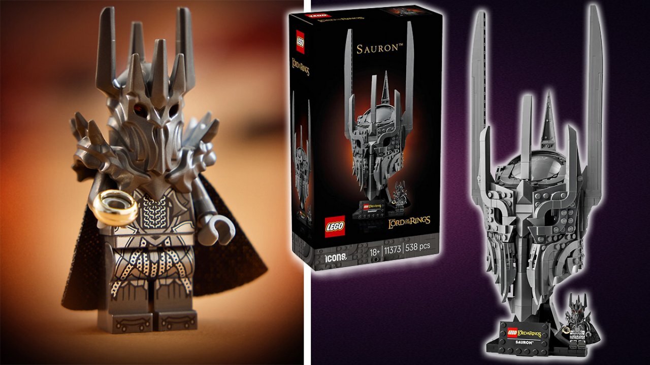 [23/03/2026] Der Herr der Ringe Fans schlagen zu: Lego Saurons Helm zum Amazon-Tiefstpreis mit Minifigur im Angebot