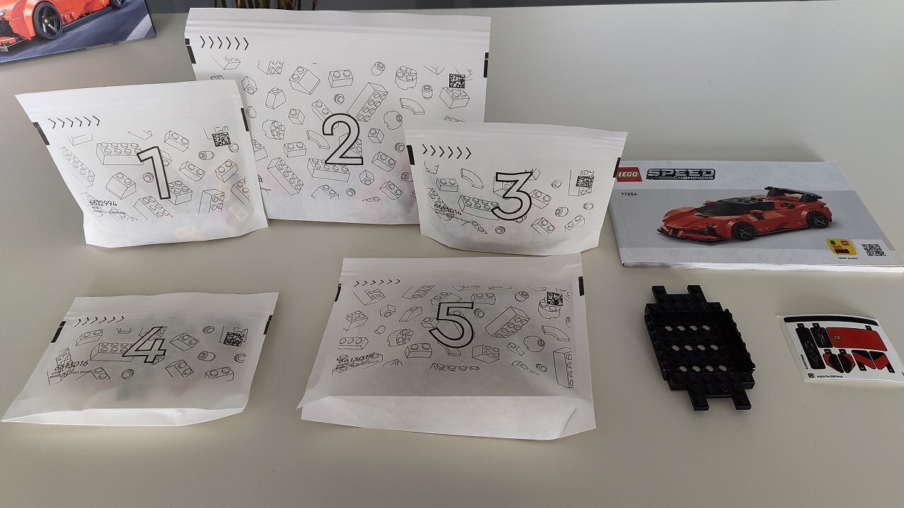 Der Lego Ferrari 77254