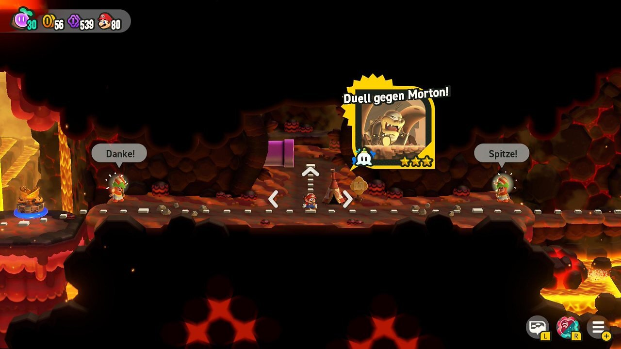[23/03/2026] In jeder Welt müsst ihr zunächst das Zelt von Captain Toad ausfindig machen.