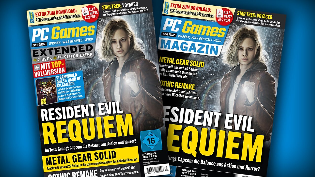 [12/03/2026] Extended oder Magazin? Ihr habt die Wahl! So oder so: Durch das dazugehörige Digital-Abo habt ihr auch Zugriff auf ältere Ausgaben.