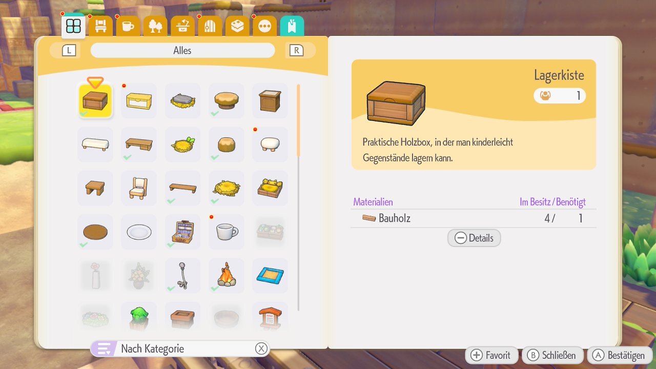[02/03/2026] Das Crafting-System ist nicht allzu komplex, bietet euch aber mit Spielfortschritt immer mehr Bauanleitungen.