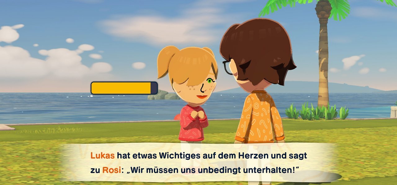 [27/03/2026] Soziale Interaktionen sind den Miis sehr wichtig. Von Freundschaft über Hochzeit bis Feindschaft ist alles möglich.