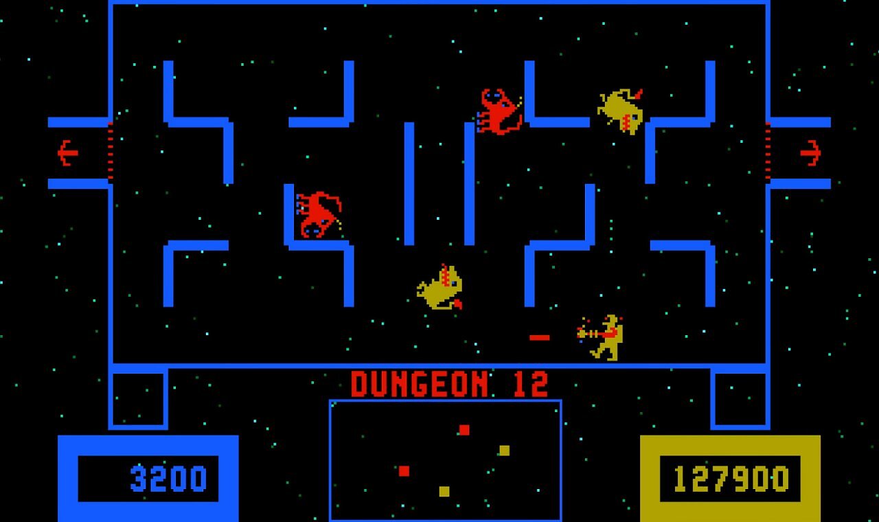 [11/03/2026] Hier Wizard of Wor in der Arcade-Version (1981)...
