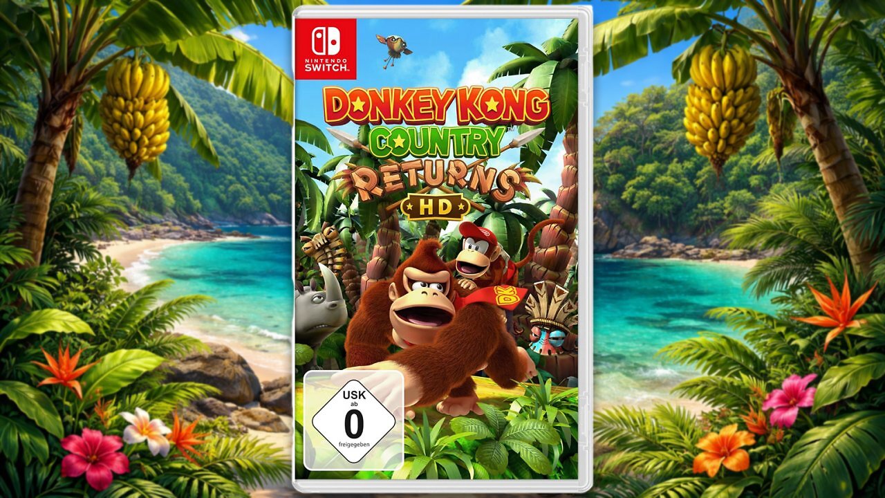 [17/04/2026] Nintendo-Klassiker mit Preisrutsch: Donkey Kong Country Returns HD bei Amazon reduziert
