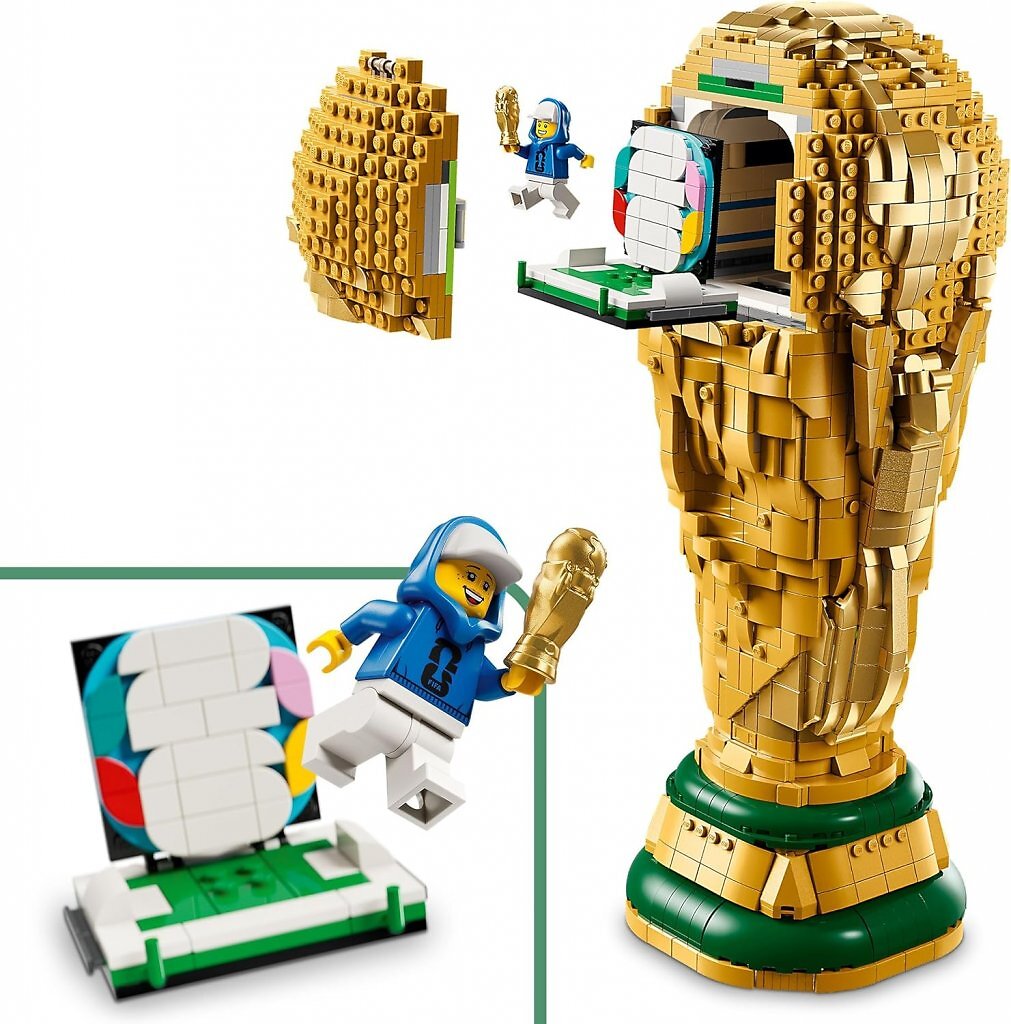 Lego Fussball Pokal Fifa Figur Exklusiv