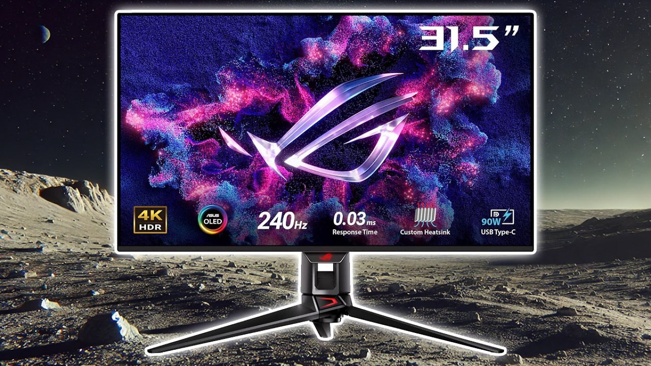 [23/04/2026] Euer nächster Gaming-Monitor? Asus-OLED mit 4K und 240 Hz günstiger als je zuvor