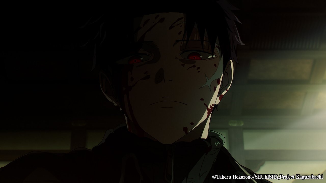 Frame aus dem ersten Trailer zum Anime Kagurabachi