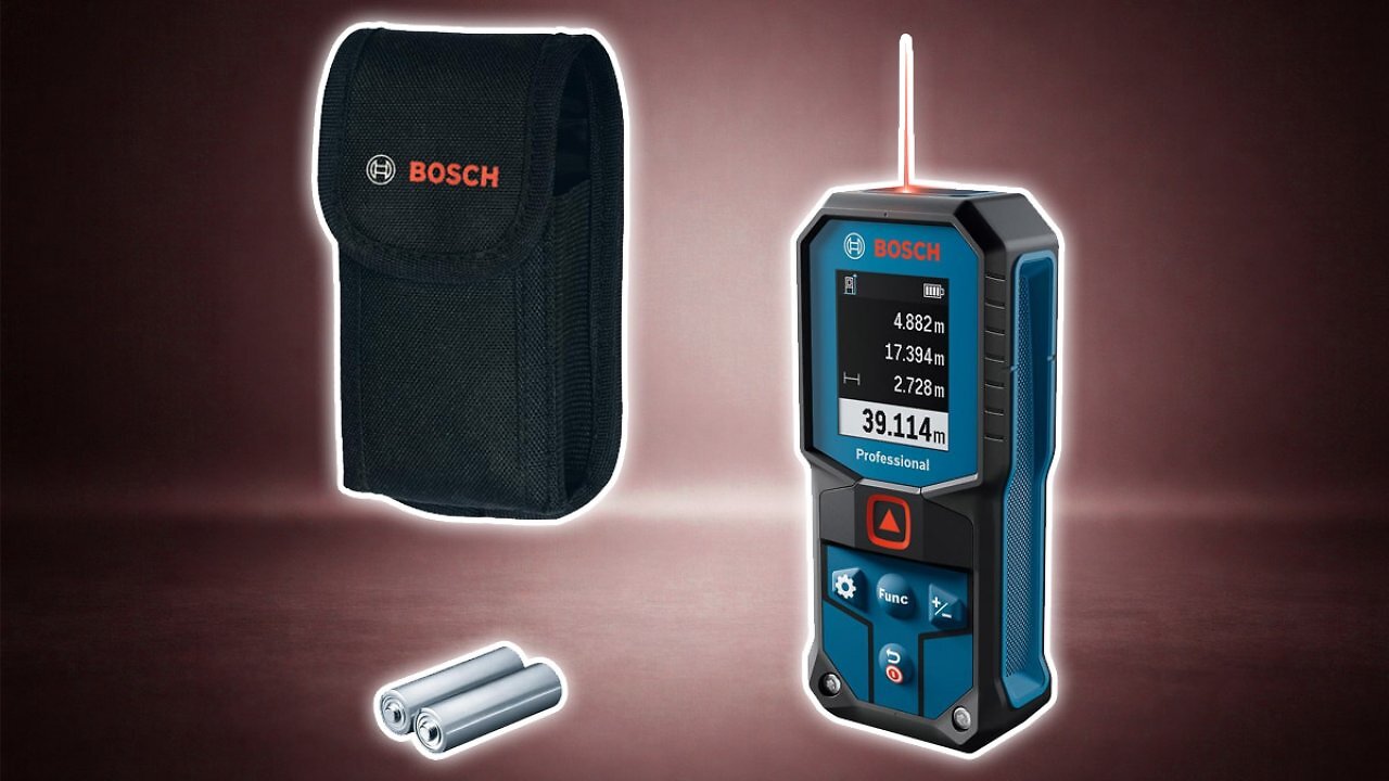 [29/04/2026] Rekordpreis für Bosch: Laser-Entfernungsmesser war nie günstiger als jetzt bei Amazon