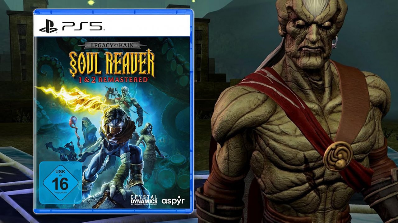 [08/04/2026] Raziel statt Regelpreis: Legacy of Kain: Soul Reaver 1 & 2 Remastered mit 34 % Rabatt bei Amazon