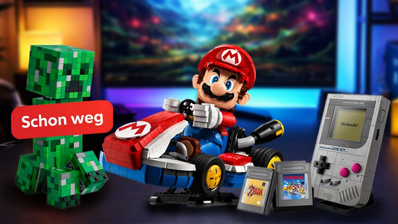 [14/04/2026] Ansturm auf Lego Gaming-Deals: Erste Sets vergriffen - Minecraft, Mario Kart & Game Boy im Sale