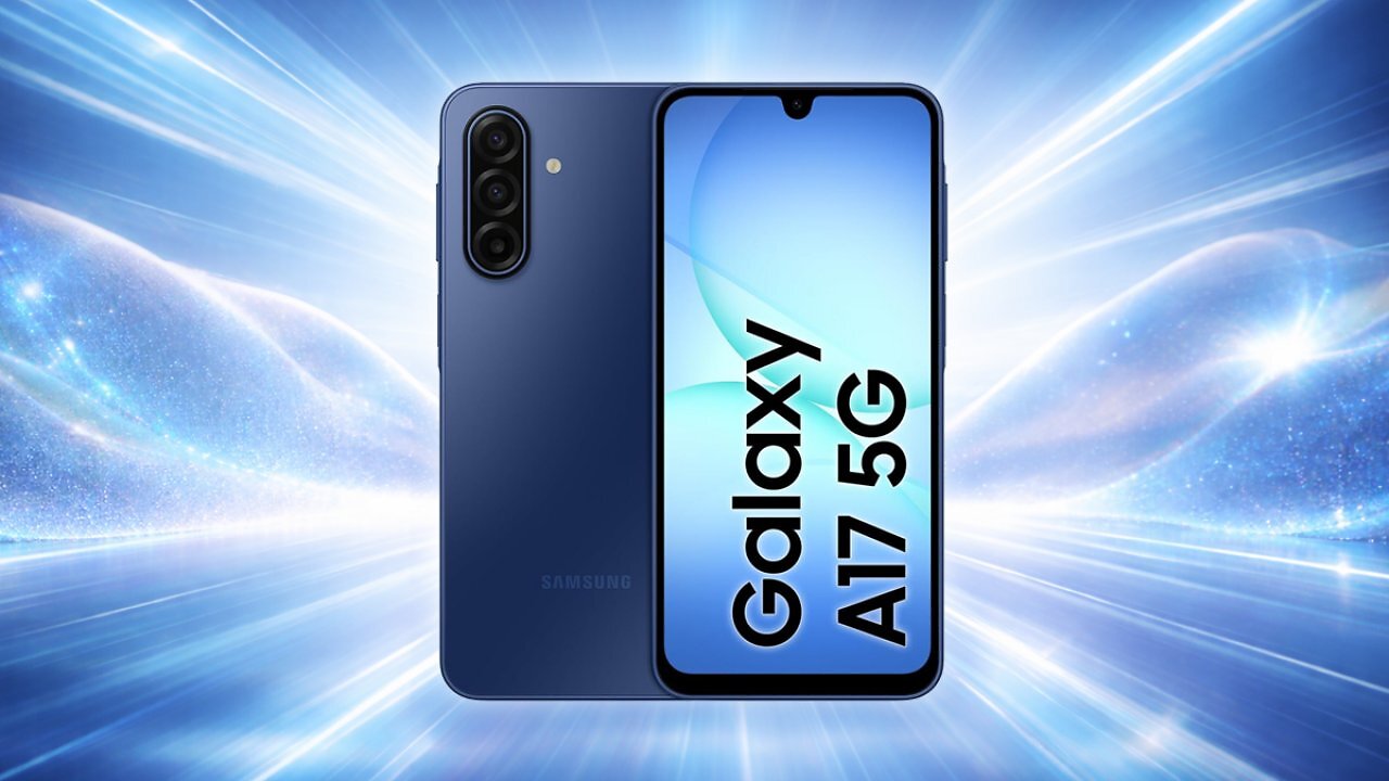 [13/04/2026] Samsung Galaxy A17 5G AI Smartphone, KI-Handy mit Android, Dünner 7,5-mm-Rahmen, 50-MP-Kamera, 128 GB Speicher, 4 GB RAM, 5.000-mAh-Akku, Blue, 2,5 Jahre Herstellergarantie [Exklusiv auf Amazon] Amazon Angebot