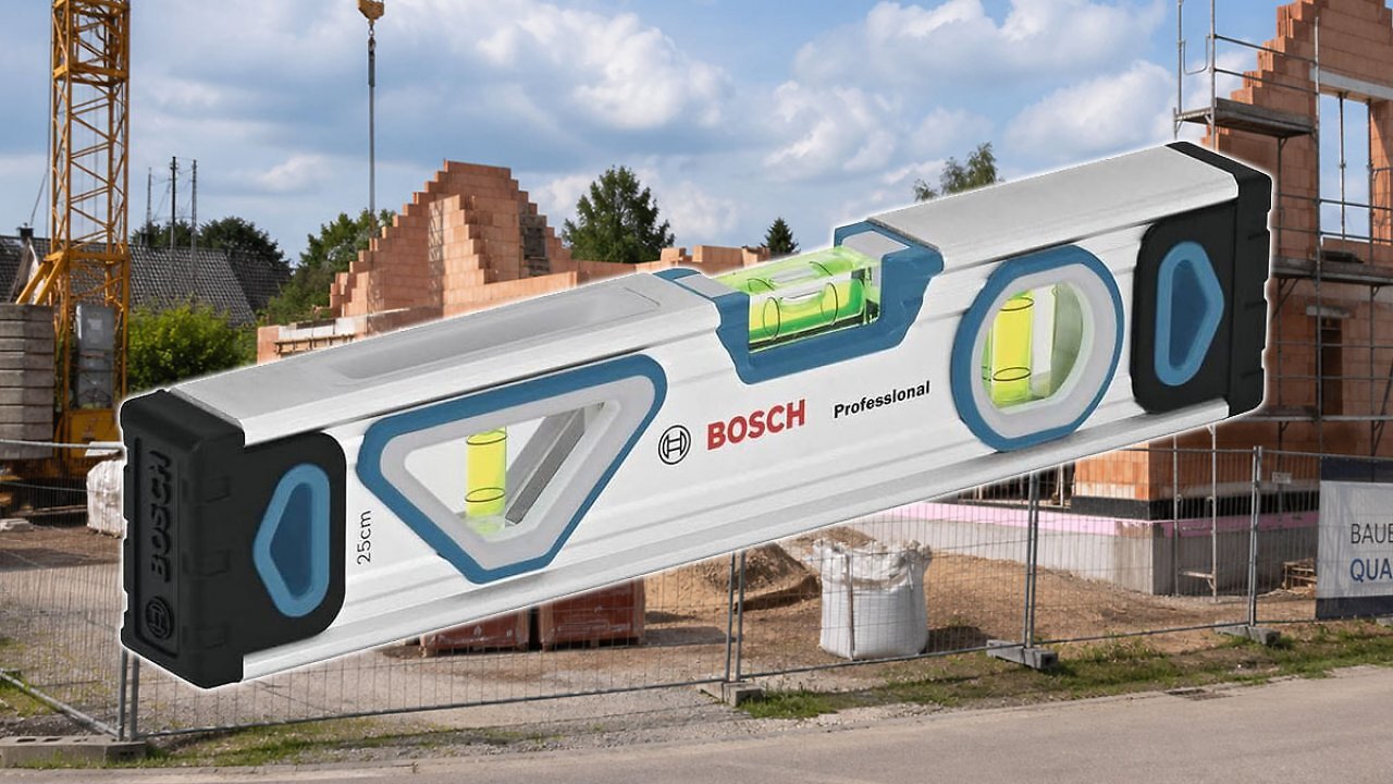 [27/04/2026] Ideal für Bastler: Magnetische Bosch Pro Wasserwaage mit 3 Libellen kostet kurz keine19 Euro