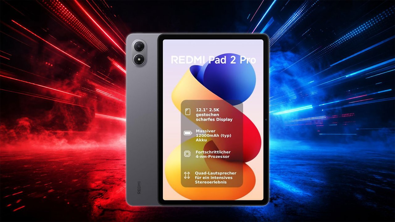 [03/04/2026] Zum Jahresbestpreis bei Amazon: Xiaomi Redmi Pad 2 Pro&nbsp;