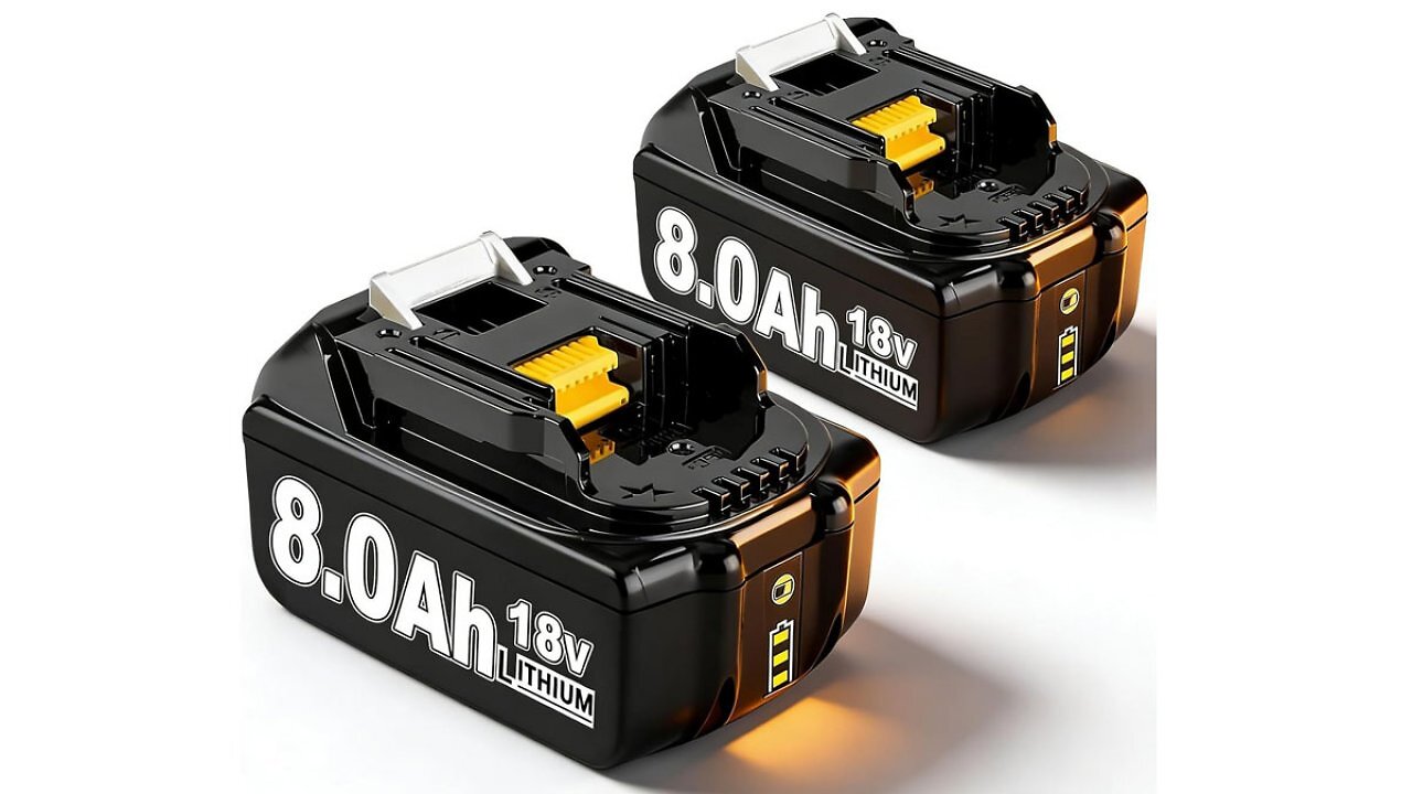 [21/05/2026] 18V-Akkus für Makita-Werkzeuge zum Spottpreis: Für 33,99€ wirklich 2x 8,0 Ah?
