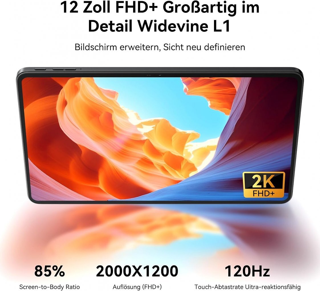 [21/05/2026] Die Qualität des 12-Zoll-Displays wurde in mehreren Testberichten gelobt.
