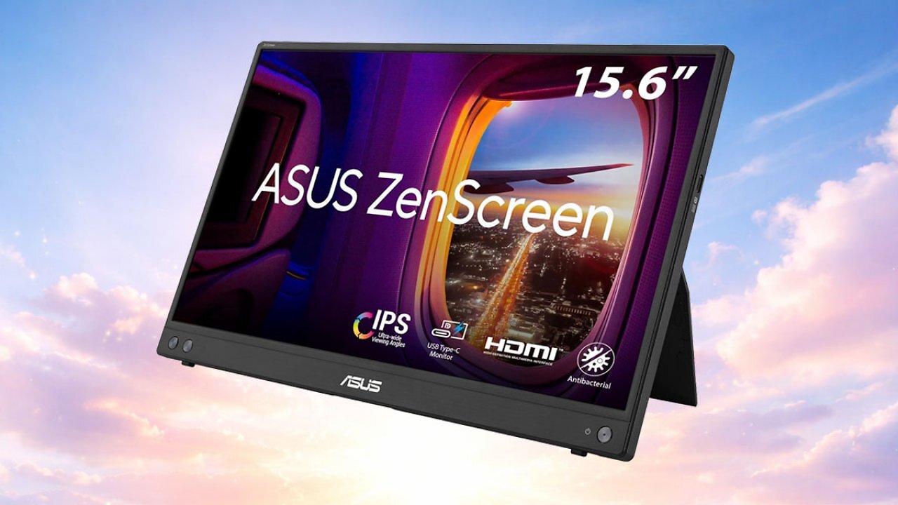 [12/05/2026] Mobiler Zweitmonitor zum Rekordpreis: Asus ZenScreen mit 15,6 Zoll jetzt nur 119,90 Euro