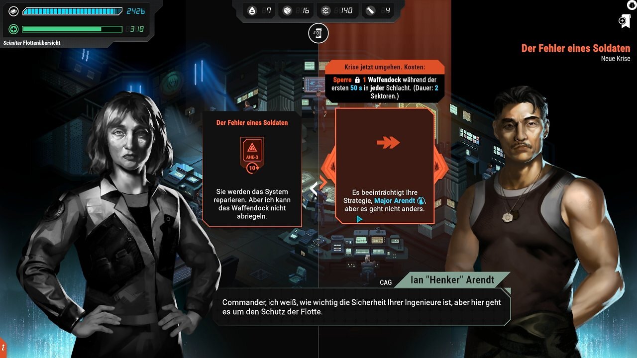 Krisen lassen sich umgehen, das sorgt allerdings oft für einen starken Nachteil. Hier müsst ihr das Risiko abwägen.