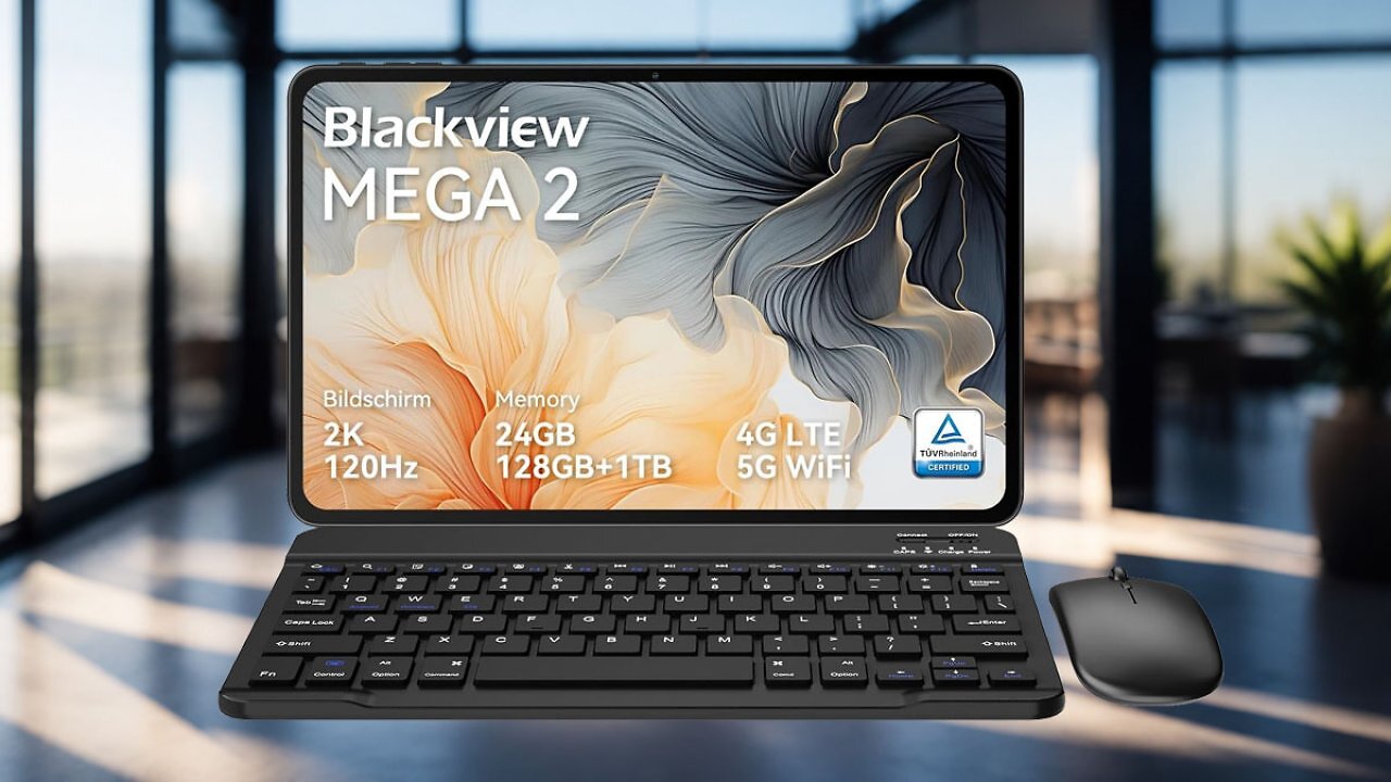 [21/05/2026] Tablet oder Laptop? Beides - für nur 180€! Mit 12 Zoll und viel Zubehör: Maus, Tastatur, Stift, Kopfhörer & mehr