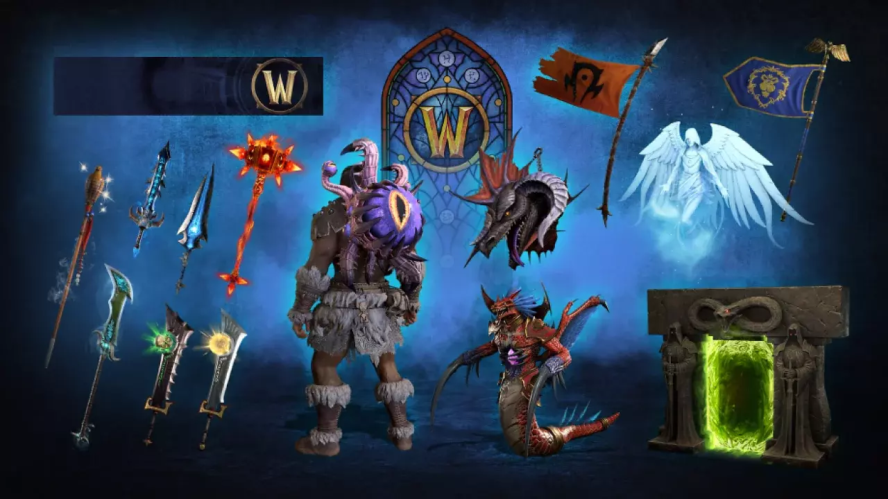 [12/05/2026] WoW x Diablo Kollaboration Belohnungen Übersicht.