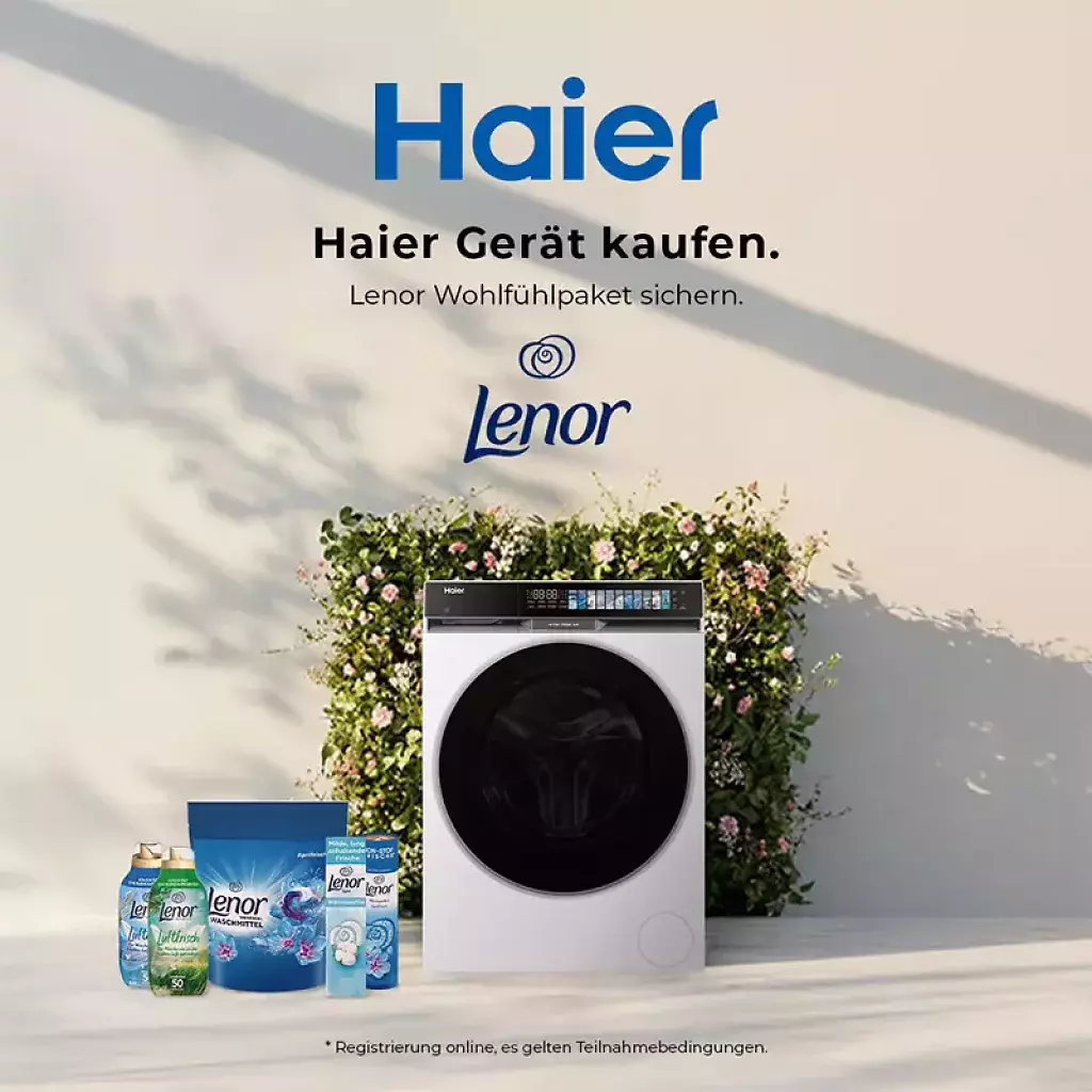 [15/05/2026] Gratis Lenor All-in-One Pods, Wäscheduft und Wäscheparfüm sichern.