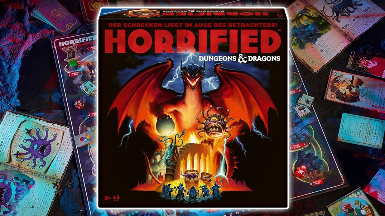 [29/05/2026] Schon 50 % weg: Horrified Dungeons & Dragons für 1-5 Spieler zum Amazon-Bestpreis
