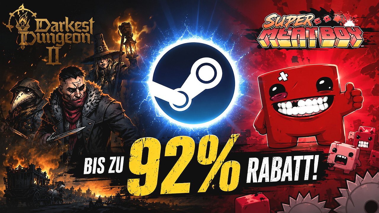 [19/05/2026] Im aktuellen Midweek Sale von Steam gibt es bis zu 92 Prozent Rabatt.