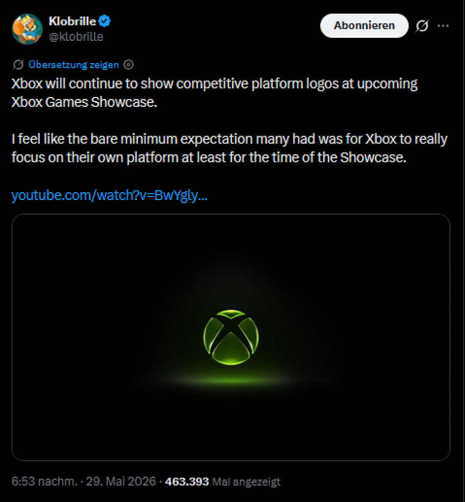 [31/05/2026] Xbox-Chefin entschuldigt sich für PS5-Logos im Xbox Games Showcase (2)