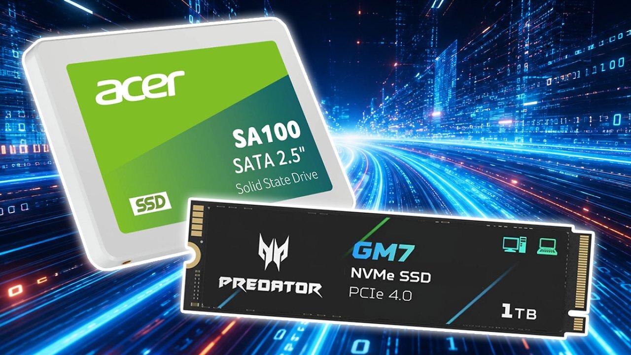 [23/06/2026] Prime Day 2026: Acer-SSDs bis 4 TB jetzt deutlich günstiger - NVME und SATA
