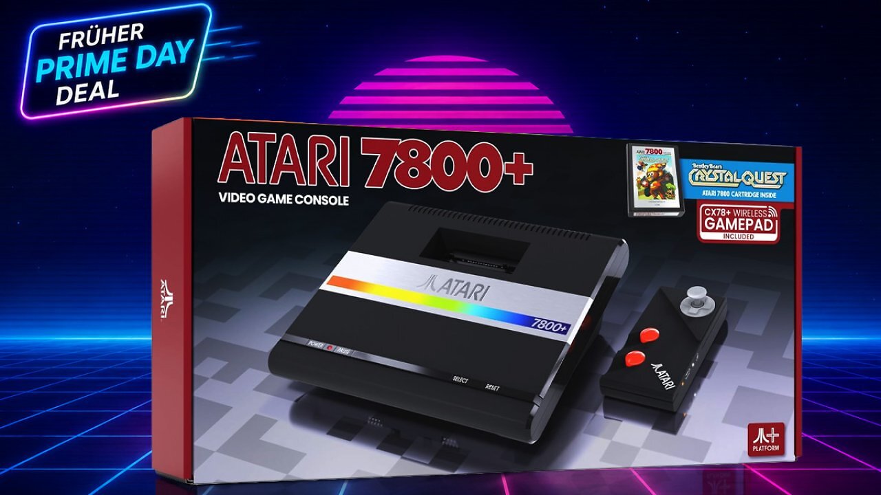 [17/06/2026] Retro, Pixel und Prime Day: Atari 7800+ jetzt deutlich günstiger im Angebot