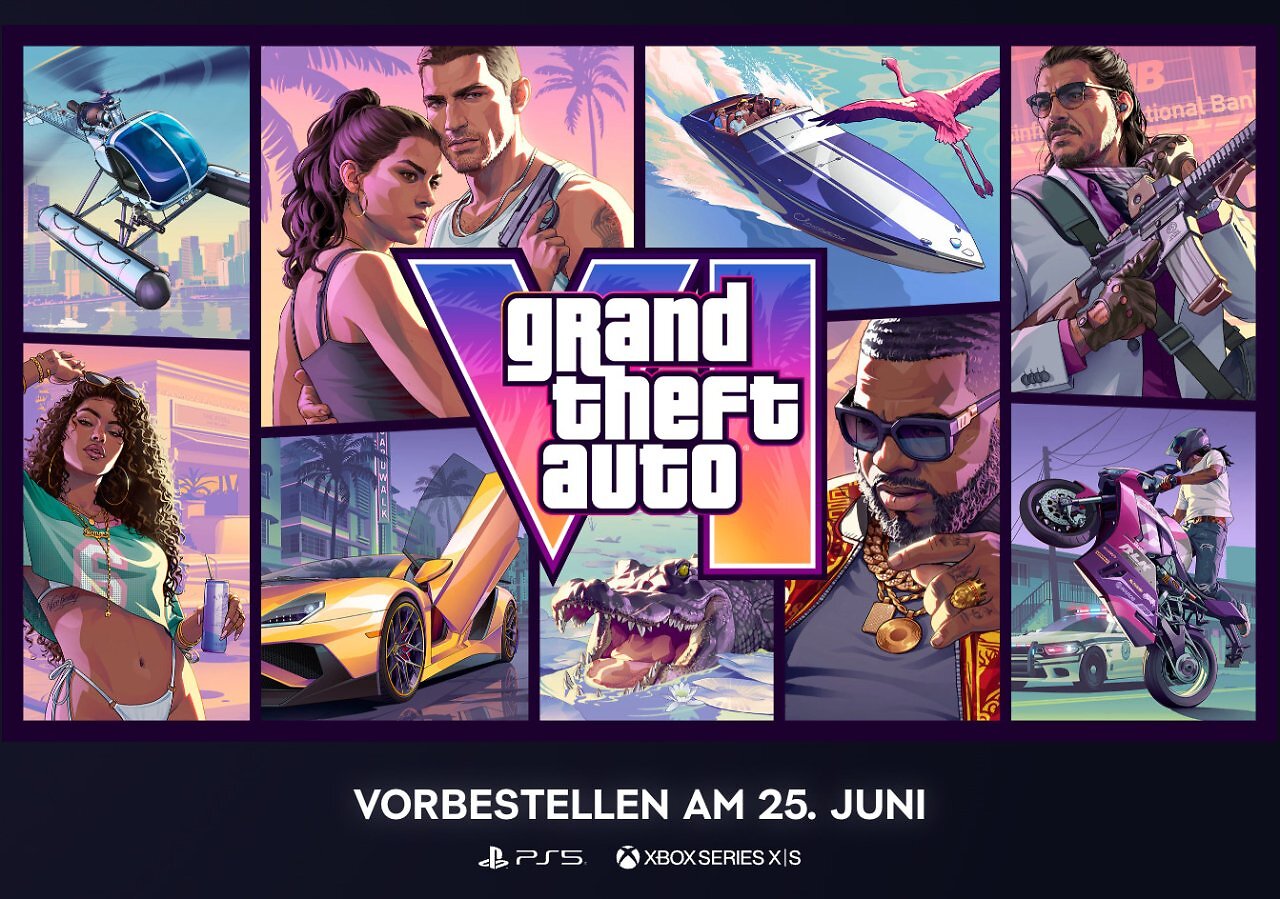 [18/06/2026] Endlich offiziell: Ab dem 25. Juni wird man GTA 6 vorbestellen können.