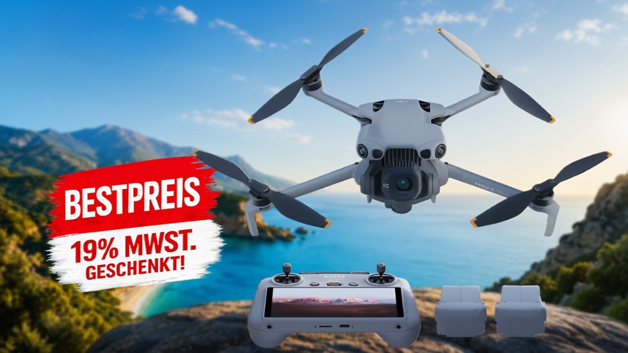 [03/06/2026] Nirgends günstiger abheben: DJI Mini 5 Pro jetzt zum Bestpreis am Markt im Angebot