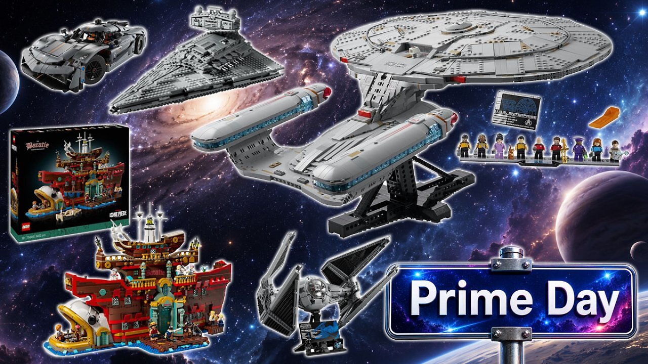 [22/06/2026] Prime Day? Auf den Schirm: Amazon reduziert die Lego Enterprise erstmals kräftig - auch Star Wars und Co. dabei (1)