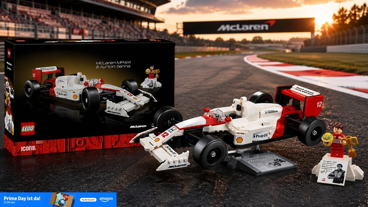 [23/06/2026] Im Prime-Day-Angebot: Lego McLaren F1 MP4/4 Modellauto