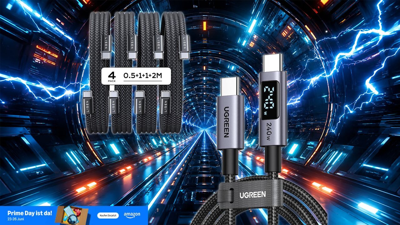 [25/06/2026] Im Prime Day Angebot: Lisen 2E152 und Ugreen Display-USB-Ladekabel