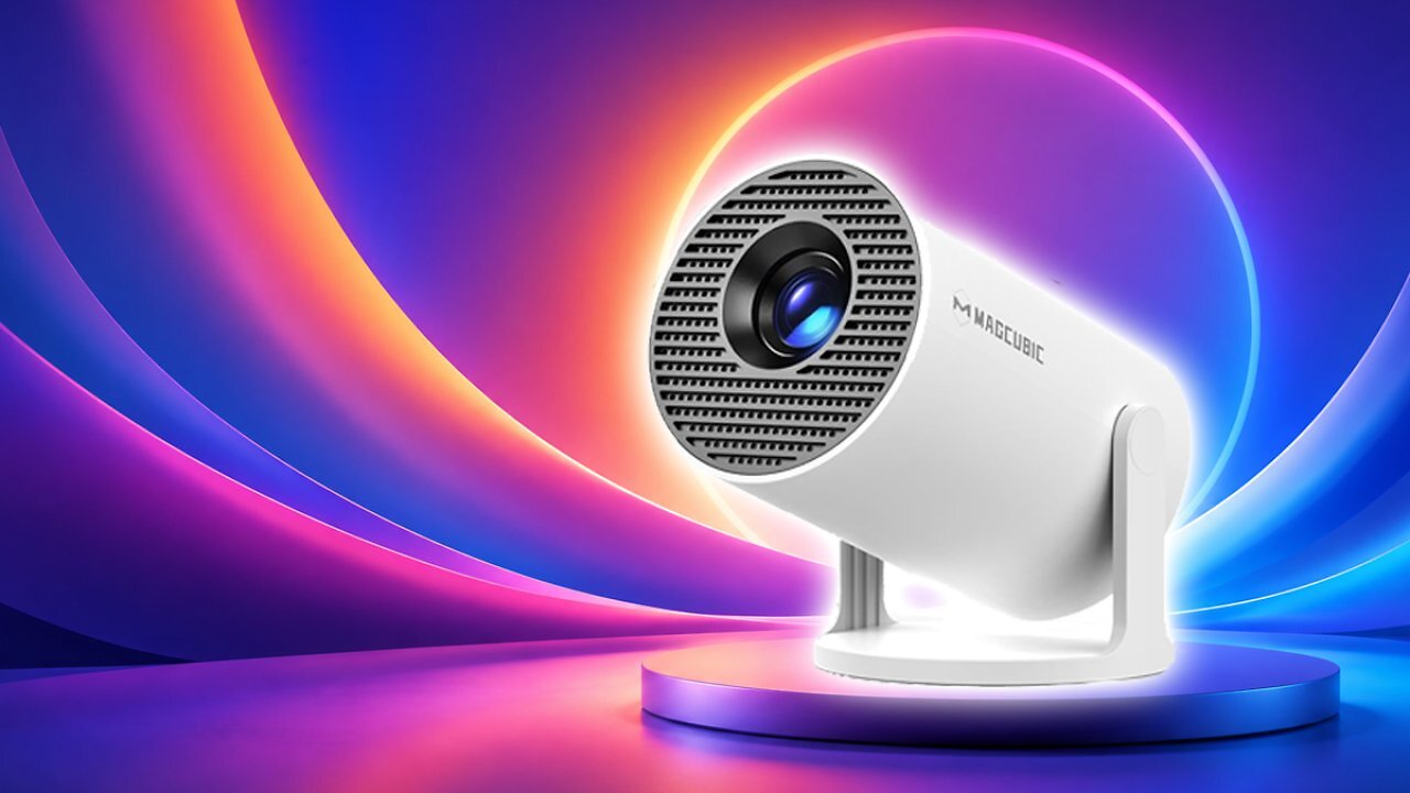 [24/06/2026] Magcubic Mini Beamer 4K Unterstützt Android 14, Smart Projector 5G WiFi 6 BT 5.4, Mini Projektor Full HD 1080P Unterstützt 200ANSI 8000L Auto Horizontal Trapezoid Correction (weiß) Amazon Angebot