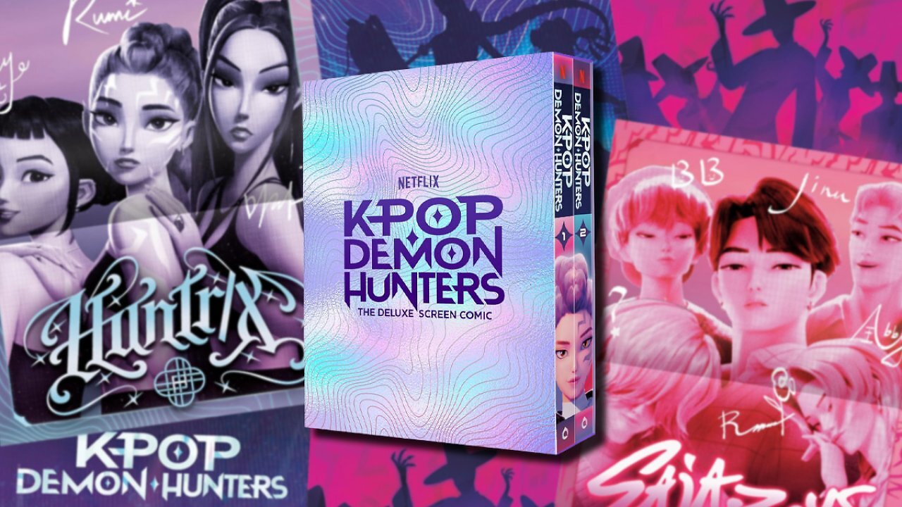 [09/06/2026] 700 Seiten, Poster und 31 % Rabatt: Netflix-Hit KPop Demon Hunters bald als XXL-Deluxe-Comic