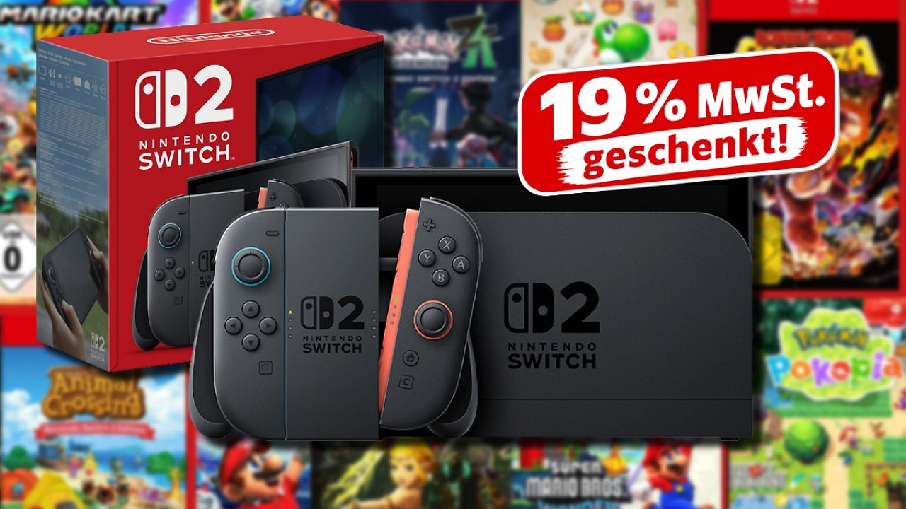 [01/06/2026] Switch 2 für unter 400 Euro: MediaMarkt schenkt 19 % MwSt. vor der Preiserhöhung