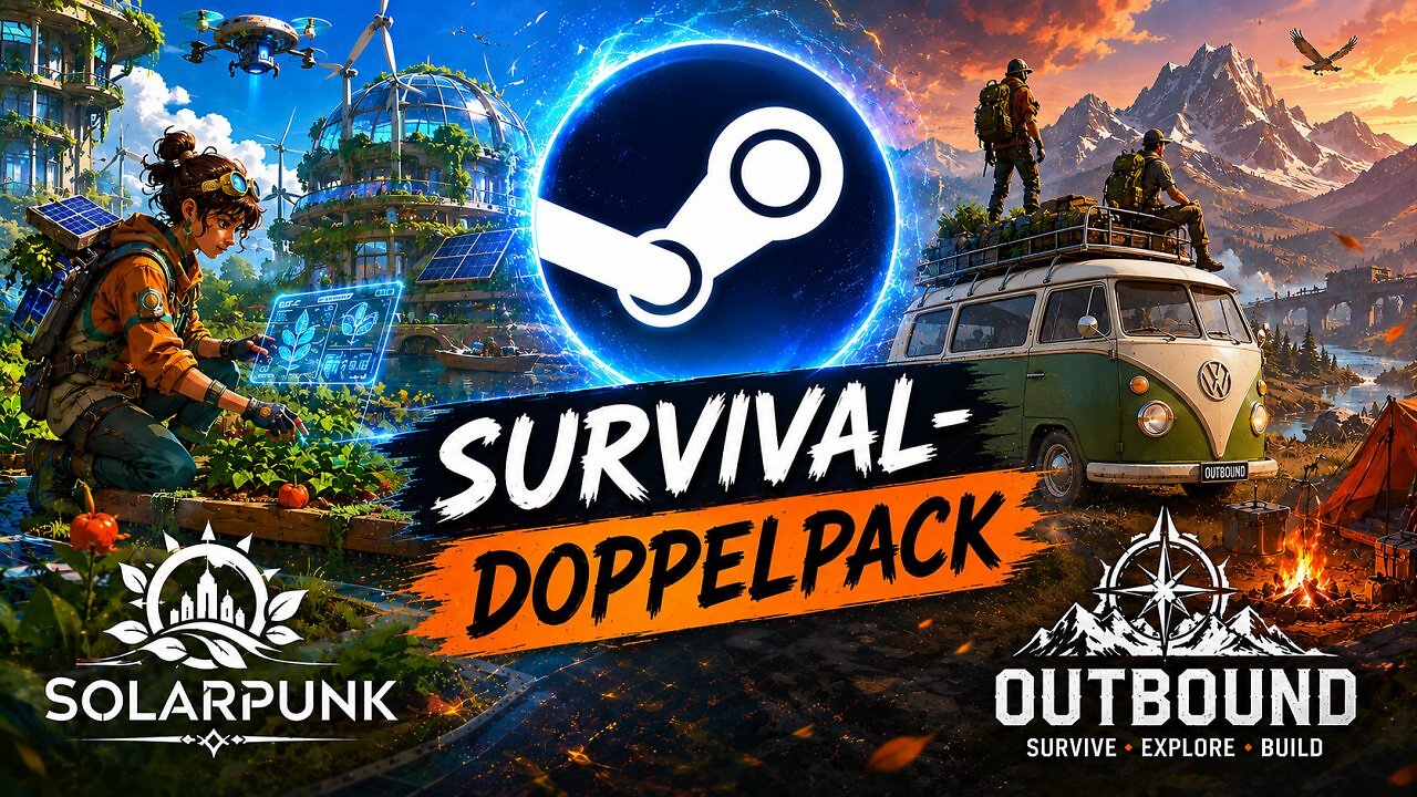 [10/06/2026] Bei Steam gibt es einen Doppelpack mit zwei aktuellen Survival-Spielen zum Schnäppchenpreis.