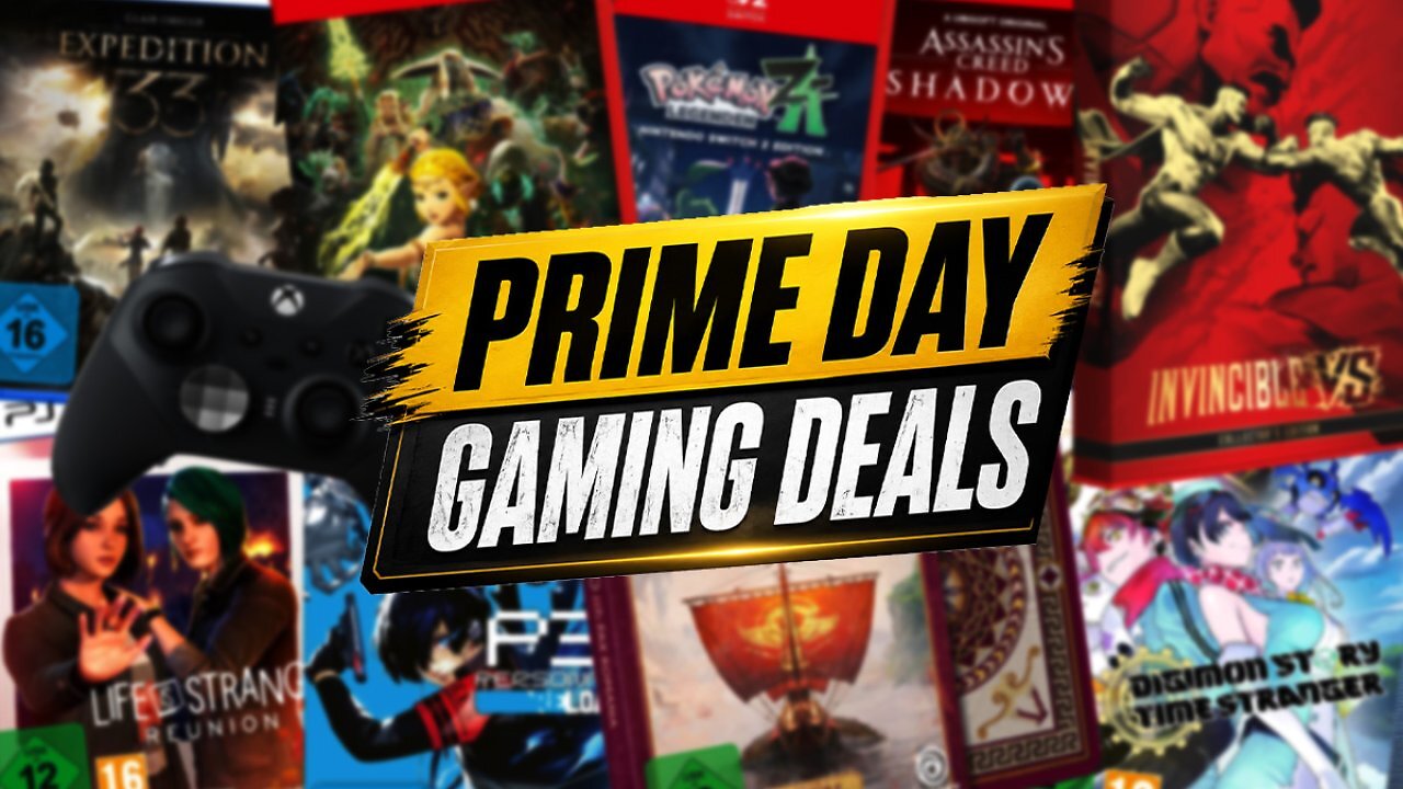 [23/06/2026] Prime Day für Gamer: Die besten Spiele-Deals für Nintendo Switch 2, PS5, Xbox und PC
